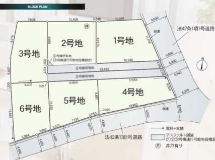 沼津市中沢田第3　6区画分譲地